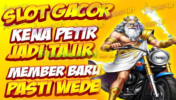 Slot gacor kena petir jadi tajir member baru pasti wd